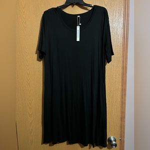 Black T-shirt Dress
